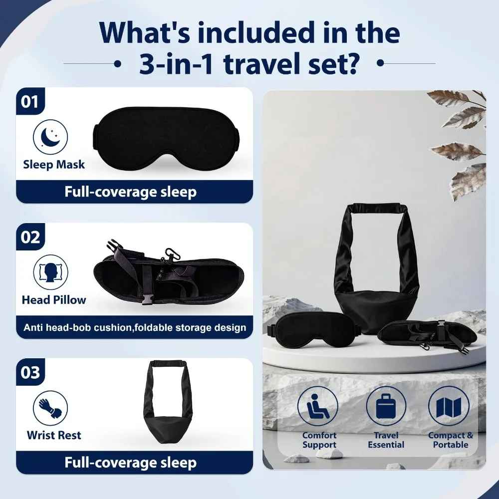 3 in 1 Travel Sleep Set