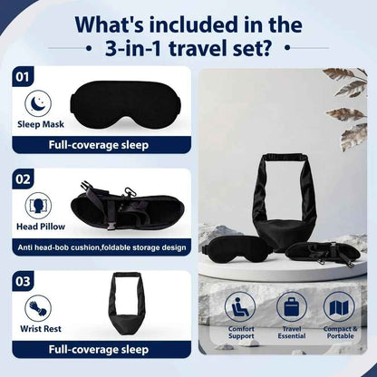3 in 1 Travel Sleep Set